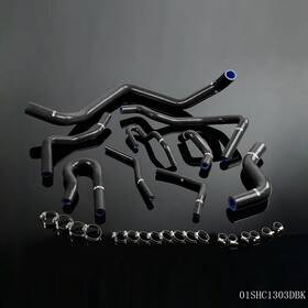 J-01shc1303dbk Jijiamotor13 9pcs Silicone Radiator Hose Fit For Honda Civic D15 D16 Sohc Eg/ek 1992-2000 Us