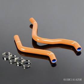 J-01shc1414zor Jijiamotor13 Silicone Radiator Hose Orange Fit For 2000-2004 Mitsubishi Eclipse 6g72 V6
