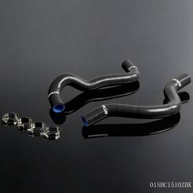 J-01shc1510zbk Jijiamotor13 6pcs Silicone Radiator Hose Black Fit For 2007-2014 Mazda 2 Series Zy-ve
