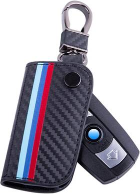 Jkcover 645638618953 Key Fob Holder Protector For Older 1 3 5 6 Series X5 X6 Z4 Black