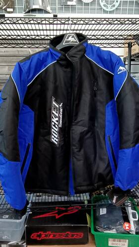 1918-026 Joe Rocket Snow Gear Mens Black / Blue Storm Xc Jacket - 2xl