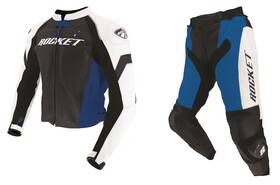 2054-0248 Joe Rocket Speedmaster 7.0 Two Piece Suit 48 Blue/white