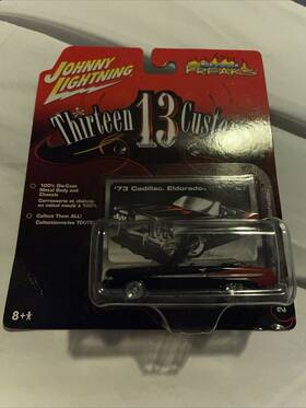 Johnny Lightning 036881503040 1973 Cadillac Eldorado Convertible In Orig Pkg With Collector Card Brand New 73