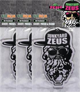 Jz0002 Junkyard Zeus Ghost Of Scent Scented Smell Auto Automobile Black And White