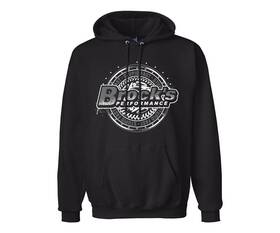 503672 Just Hoods Brocks Performance Xl Hooded Sweatshirt With Sprocket Logo