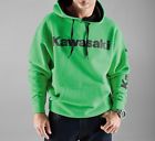 K005-1277-gnlg Kawasaki Logo Hooded Sweatshirt