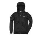 K007-1068-bklg Kawasaki Green Lines Technical Hooded Sweatshirt Size Large 706970282346