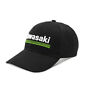 K008-4064-bkns Kawasaki Green Lines Logo Cap