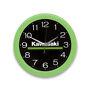K068-8815-gnns Kawasaki Green Lines Wall Clock Genuine Brand New 680201684454