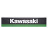 K069-9044-bkns Kawasaki Green Lines Mesh Banner