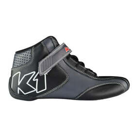 24-chp-gn-7 K1 Sfi 3.3/5 Champ Auto Racing Nomex Shoes 2018 Black Grey