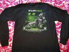 K108-2501-bksm Kawasaki Monster Energy Supercross Party Staff Rare Vtg Black
