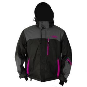 84252101 Katahdin Gear Kg Assault Jacket Womens - Black/light Grey/pink Xs