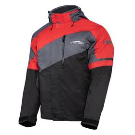 84400606 Katahdin Gear Mens Recon Jacket - Black/grey/red 2xl