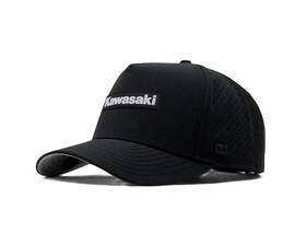 K005-4136-bkns Kawasaki Black Melin Odyssey Hydro Baseball Cap