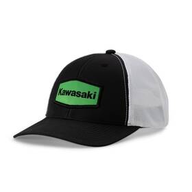 K005-4146-bkns Kawasaki Logo Fan Baseball Cap Hat Black