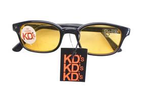 Ms010-6 Kds Uv 400 Riding Shades Yellow Tint Nos