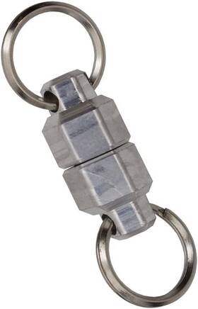 Keybar 868860000338 Aluminum Magnut Silver One Size Acs-al-mn