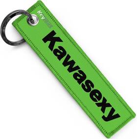 Keytails 601707790050 Keychains Premium Quality Key Tag Fits Kawasaki Motorcycle Green