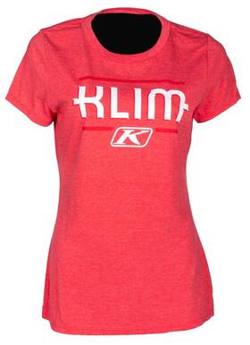 3783-001-150-101 Klim Kute Corp Red Frost-chili Pepper Womens Short Sleeve Tee Size X-large