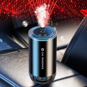 Ery622 Kojintora Smart Car Air Freshener - Automatic Essential Oils Aroma Diffuser Black