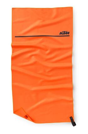 3pw210020300 Ktm 010152385215 Unbound Sports Towel - Orange Oem Gym And Fitness