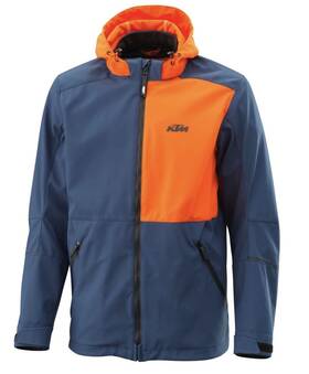 Ktm 010544364927 Two 4 Ride V2 Motorcycle Jacket Navy/orange Size Large Free Shipping
