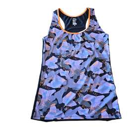 3pw1886201 Ktm Girls Medium Emphasis Tank Top Womens Black Purple Orange