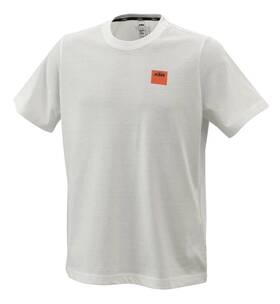3pw210015606 Ktm Pure Racing Tee - White Adult Size Xxl