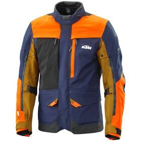 3pw230002102 Ktm Vast Gore-tex Orange Navy Waterproof Adventure Touring Jacket - S-3xl