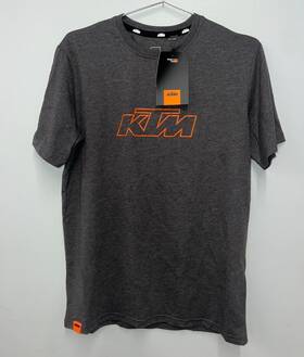 3pw240028302 Ktm New Gray Essential T-shirt Graphit Size Small