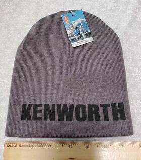 1896789 Kw Kenworth Beanie Stocking Cap Hat Truck Toboggan Ski Embroidered Semi Warm New