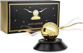 Qtt285-us Kwaks Solar Car Air Fresheners Freshener With Swinging Gold