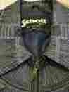 L215 Schott Nyc Leather Jacket Limited Ed Series Primitive Tribal Art Very Rare