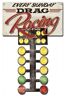 Lane056 Pastime Signs Drag Racing Every Sunday Christmas Tree Steel Sign