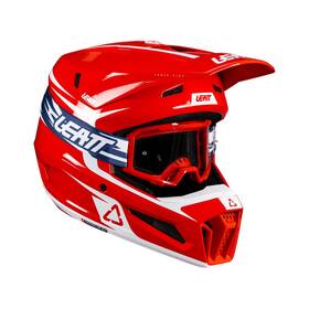 1026000701 Leatt 009556540125 Helmet Kit Moto 3.5 #s 55-56cm Red V26 -