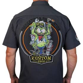 Fe50220xxl Lethal Threat Fabrication Me Shop Shirt Xx-large Dark Gray