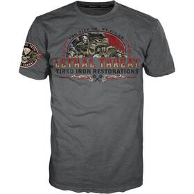 Vv40174xl Lethal Threat Vintage Velocity Tired Iron Restorations T-shirts