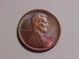 1909-s Lincoln Wheat Cent Penny Rare Sought As Shown In The Figure