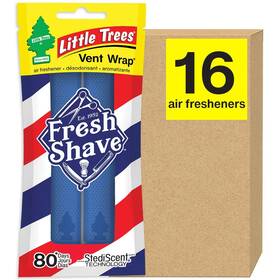 Ctk-52745-24 Little Trees Car Air Freshener Vent Wrap 3.2 Ounce Pack Of 1 Fresh Shave