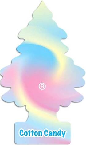 U3s-32082 Little Trees Car Air Freshener 3 Count Pack Of 1 Pink Cotton Candy