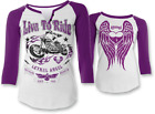 Lt20322-1x Lethal Threat Womens Live To Ride Long Sleeve