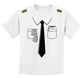 Luso Aviation 634385770090 The Pilot Uniform T-shirt - Youth Medium