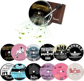 Ac-159 Maicican 12pcs Customizable Car Air Freshener Vent Clip Pop Singer Fashion