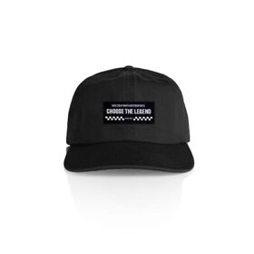 Legend2-hat-blk Malcolm Smith Motorsports Choose The Legend Baseball Cap Strap Back Hat