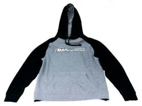 Merch-mapblkgryhoodie-3xl Maperformance Gray Black Hoodie Redefining Fast Size Xxxl Triple X Large
