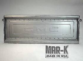 100605 Mar-k Gmc Pickup Truck Stepside Tailgate With Raised Letter Logo 1963 - 1987