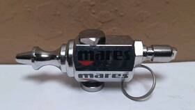 415724 Mares Brass Air Mouthpiece Scuba Diving Nozzle In Excellent Condition