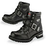 Mb43320 Milwaukee Motorcycle Clothing Mens Road Captain Leather Boots Size