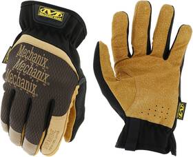 Lff-75-010 Mechanix Wear Bhgs Glove Fastfit Leather Large Tan/black